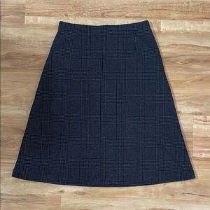 Uniqlo Houndstooth Plaid Skirt (L)
